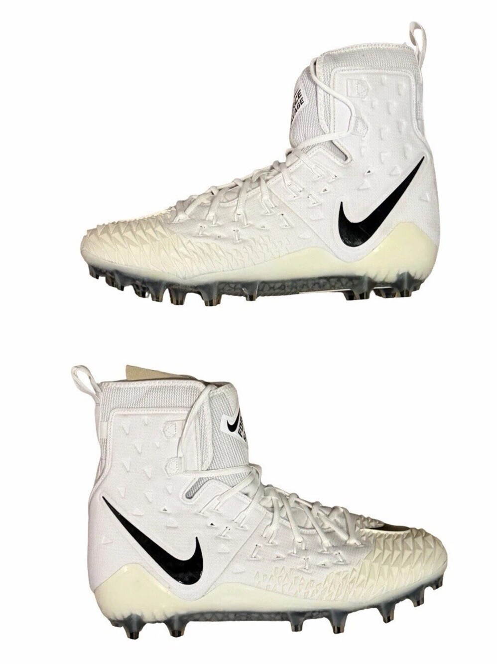 Size 14 Nike Force Savage Elite TD White Football Cleats 918345-101